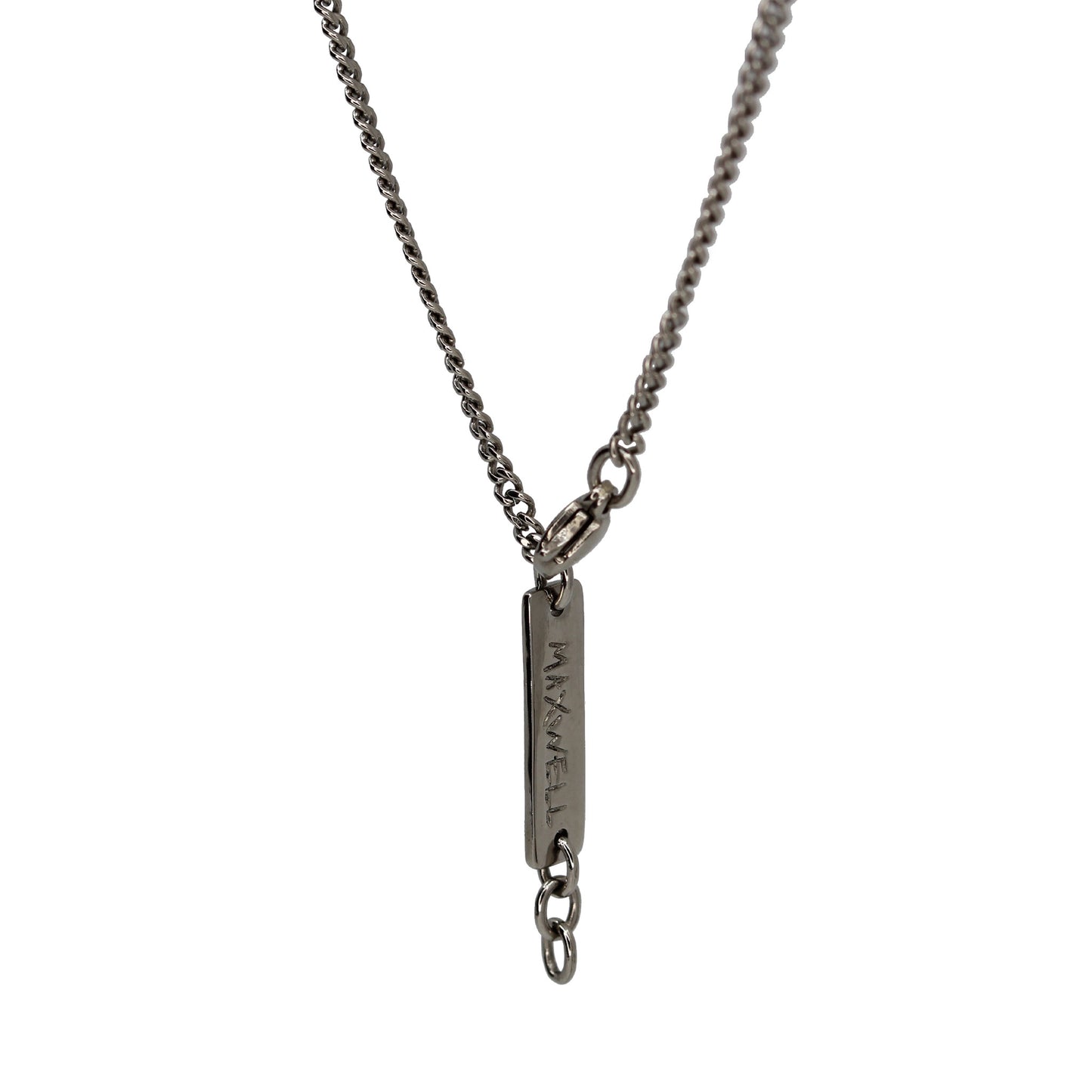 TITANIUM CURB CHAIN NECKLACE 2.2MM