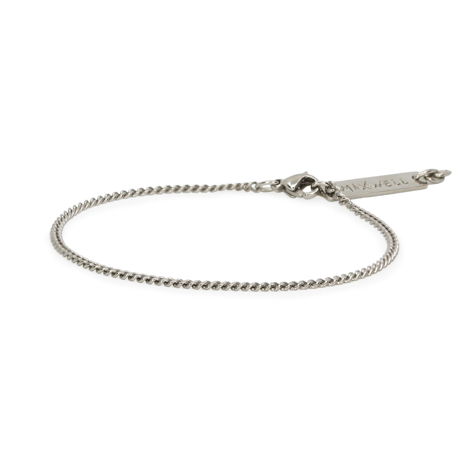 TITANIUM CURB CHAIN BRACELET 2.2MM