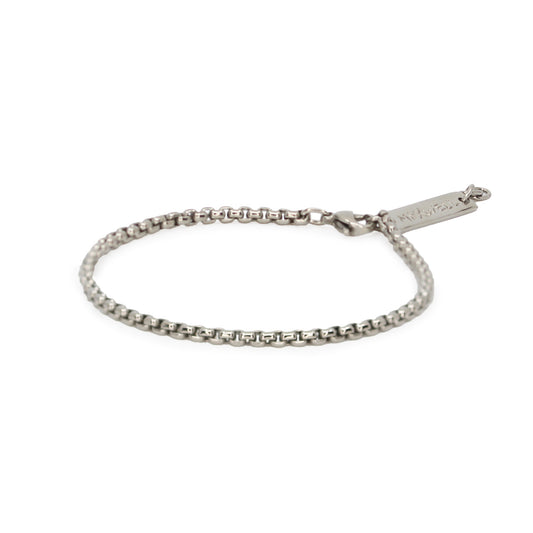 TITANIUM VENETIAN CHAIN BRACELET 2.7MM