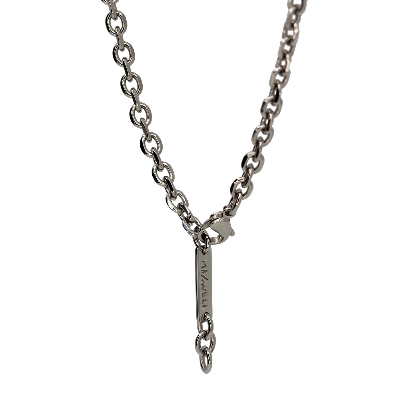 TITANIUM TRACE CHAIN NECKLACE 5.5MM